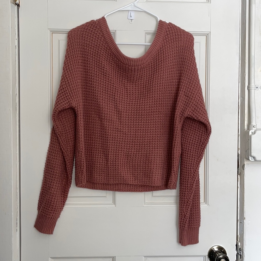 Off the shoulder sweater